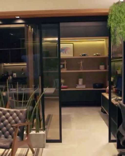 Ambiente interno projetado por Levi Pessoa